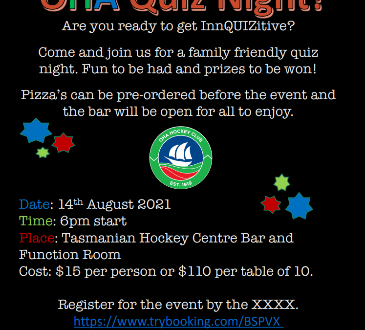 OHA Quiz Night 2021